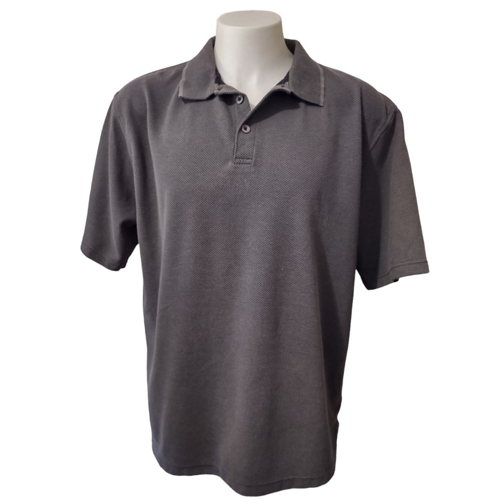 Canyon Creek Golf Polo Mens 2XL Short Sleeve Shirt Heavyweight Collared 2 Button